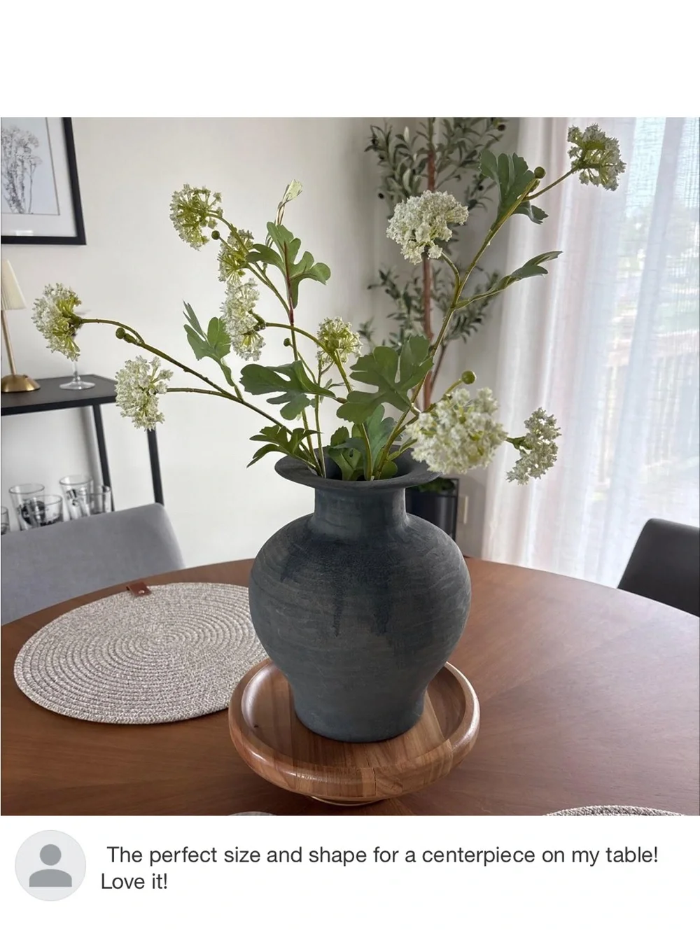 Tall Exaggerated Rim Vase - Threshold™ designed with Studio McGee